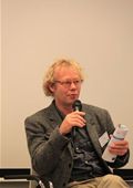 Ton Daggers, International Bicycle Consulting, sits on the second panel 